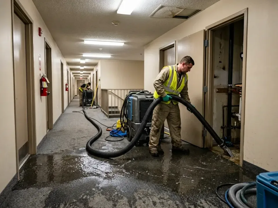 multi-unit-apartment-hallway-f-005 — frequently asked questions, Emergency Burst Pipe Water Extraction & Removal in Gustine,…